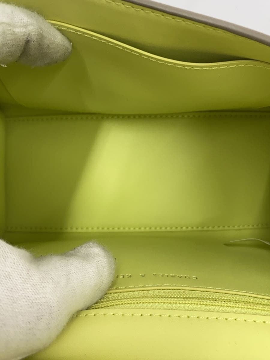 CHARLES&KEITH Handbag Leather BEG 4