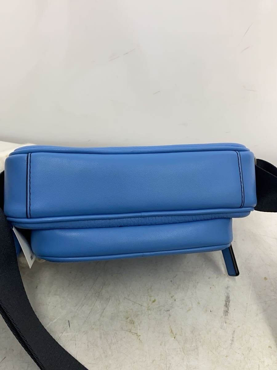 MICHAEL KORS Shoulder Bag Leather BLU Solid 37T4LCOM1L 3