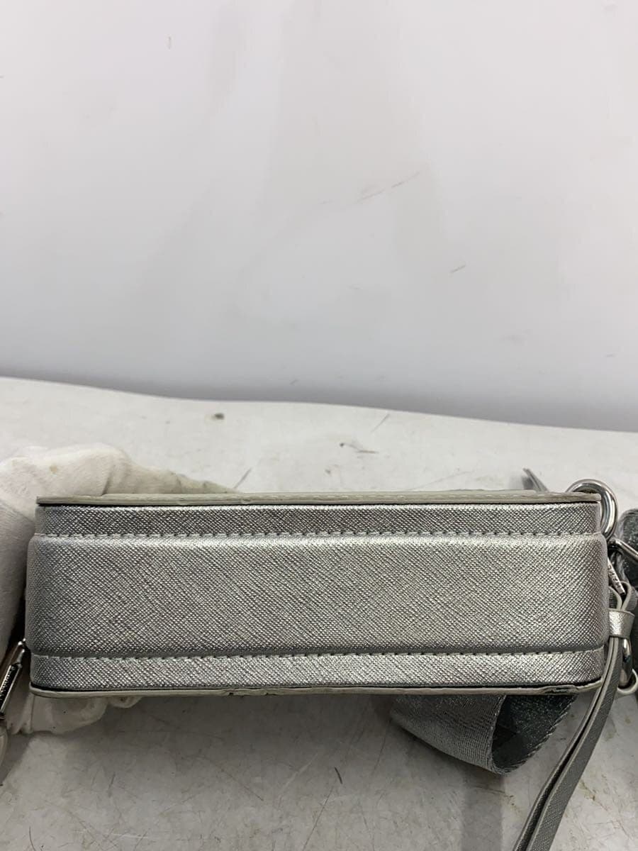 MARC JACOBS Shoulder Bag Leather SLV Solid M0015323 3