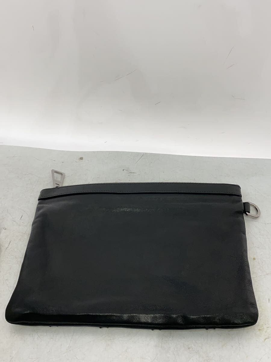 JIMMY CHOO studs star second bag leather BLK H00003313 2