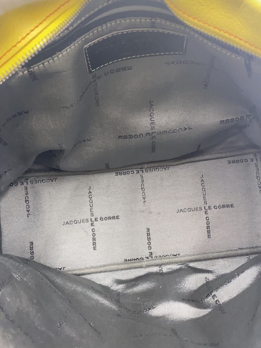 JACQUES LE CORRE Handbag Leather YLW 4