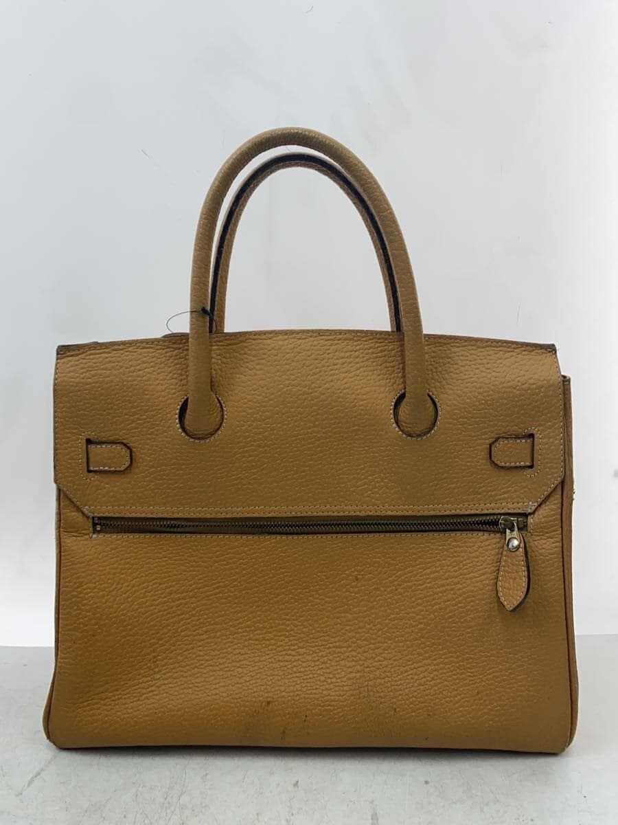 YURIE NITANI Birkin Type Handbag Leather CML 2