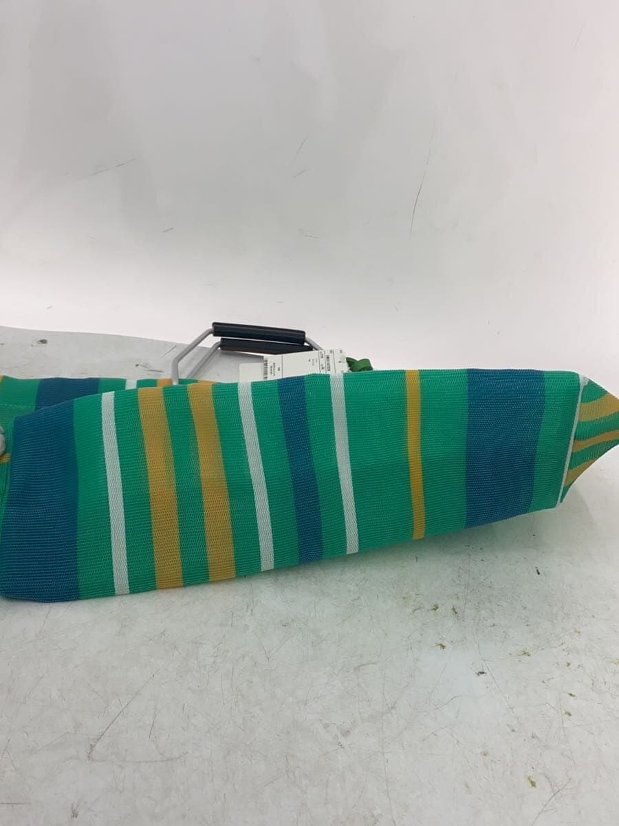 MARNI Tote Bag Nylon GRN Stripe 3