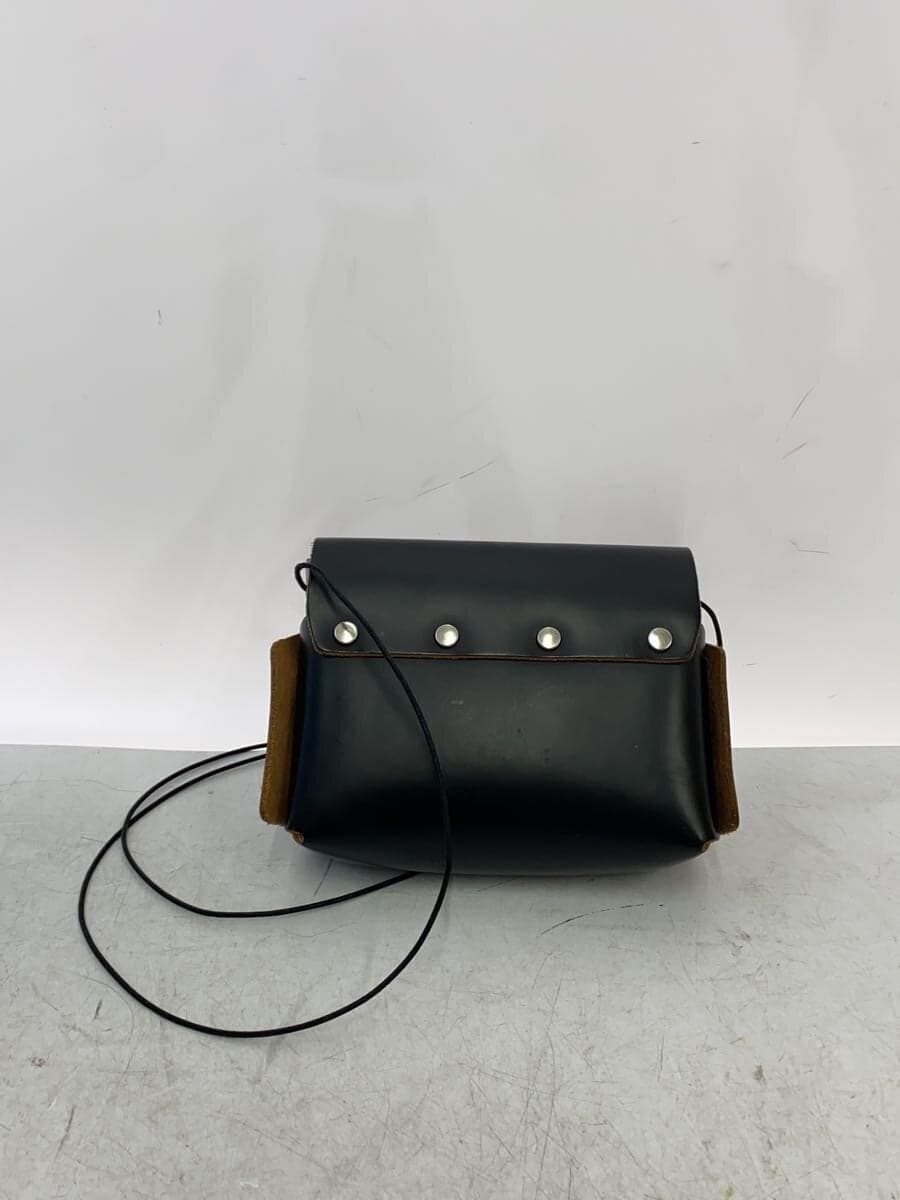 Hender Scheme Shoulder Bag Leather BLK 2