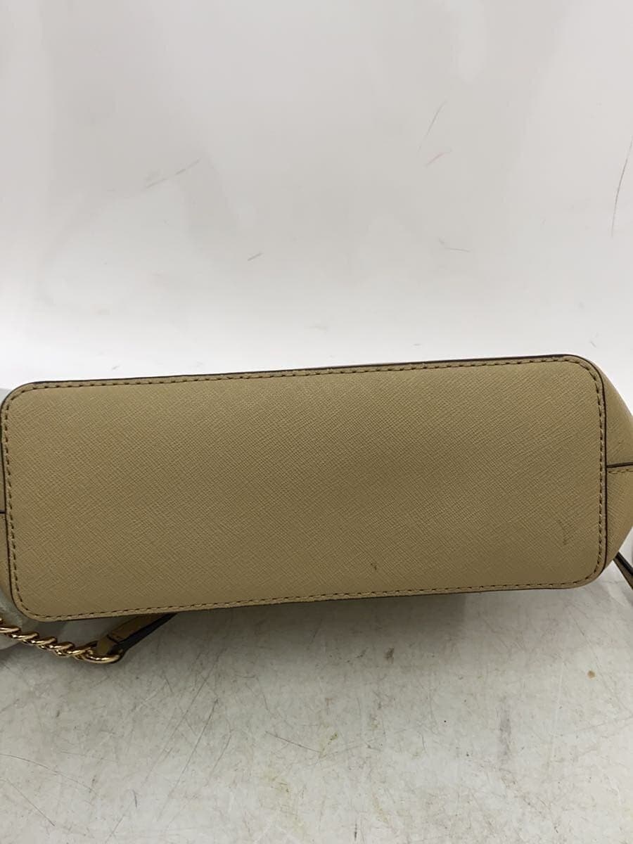 MICHAEL KORS Shoulder Bag Leather Beige 35h7gy3c2l 3