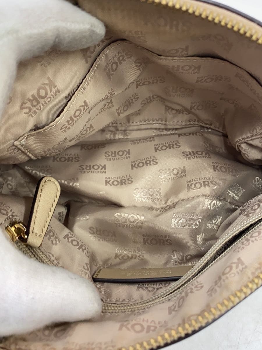 MICHAEL KORS Shoulder Bag Leather Beige 35h7gy3c2l 4