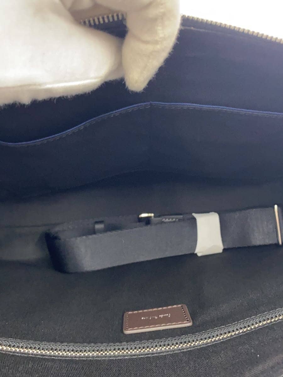 Paul Smith Business Bag 2-Way Bag Leather Black APS691 4