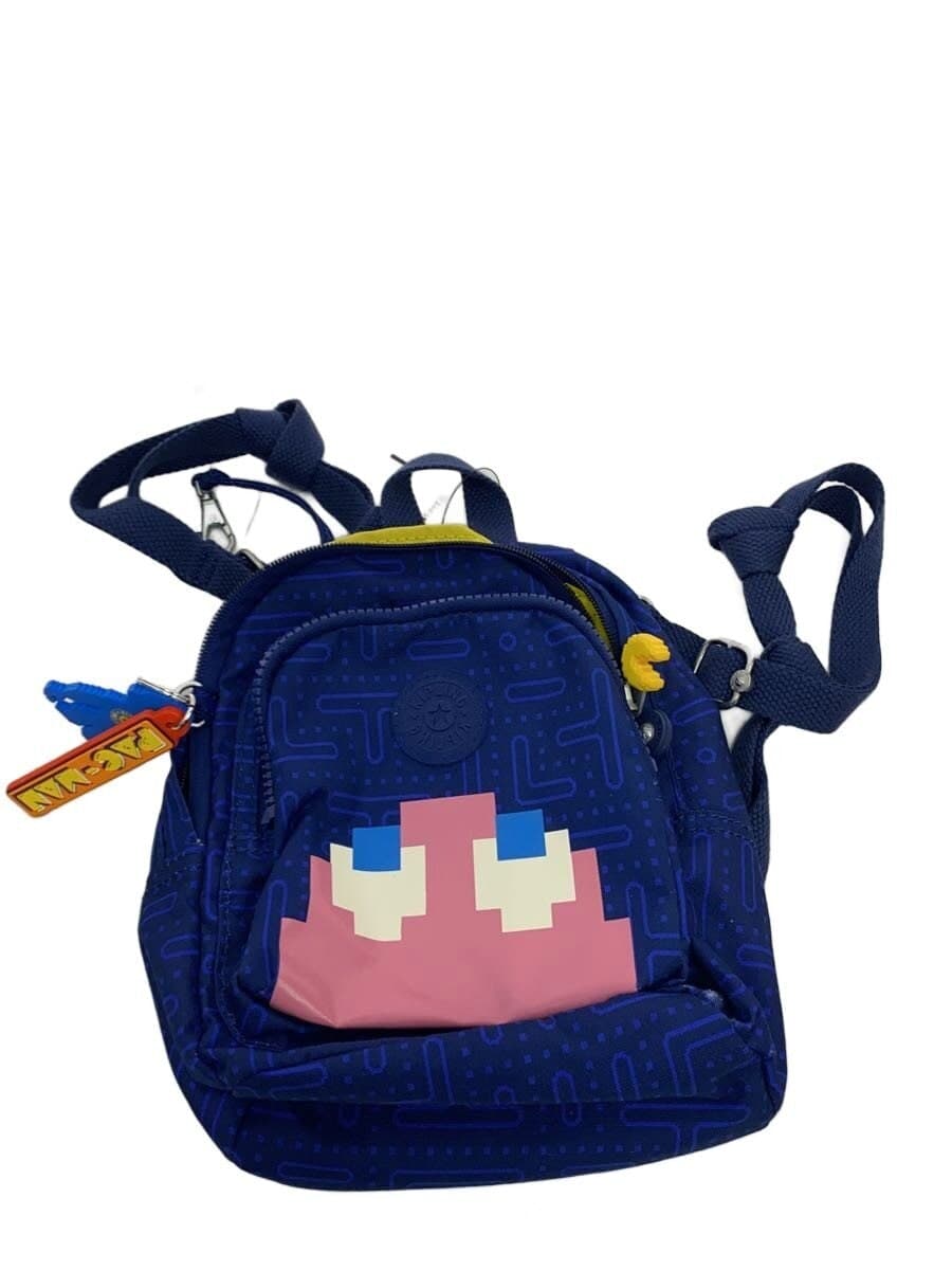 Kipling Pac-Man Mini Backpack -- Navy