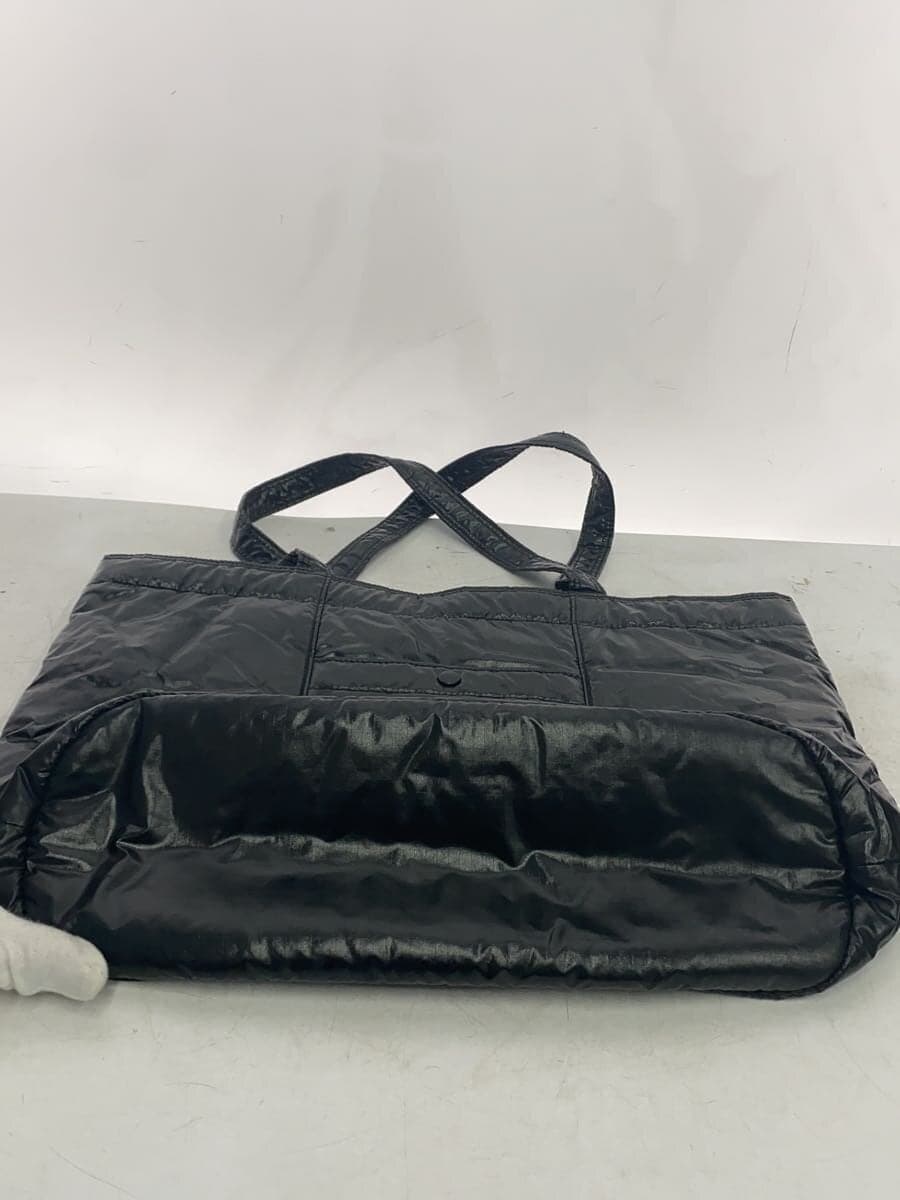 PORTER Sheer Tote Bag Nylon BLK Solid Color 3