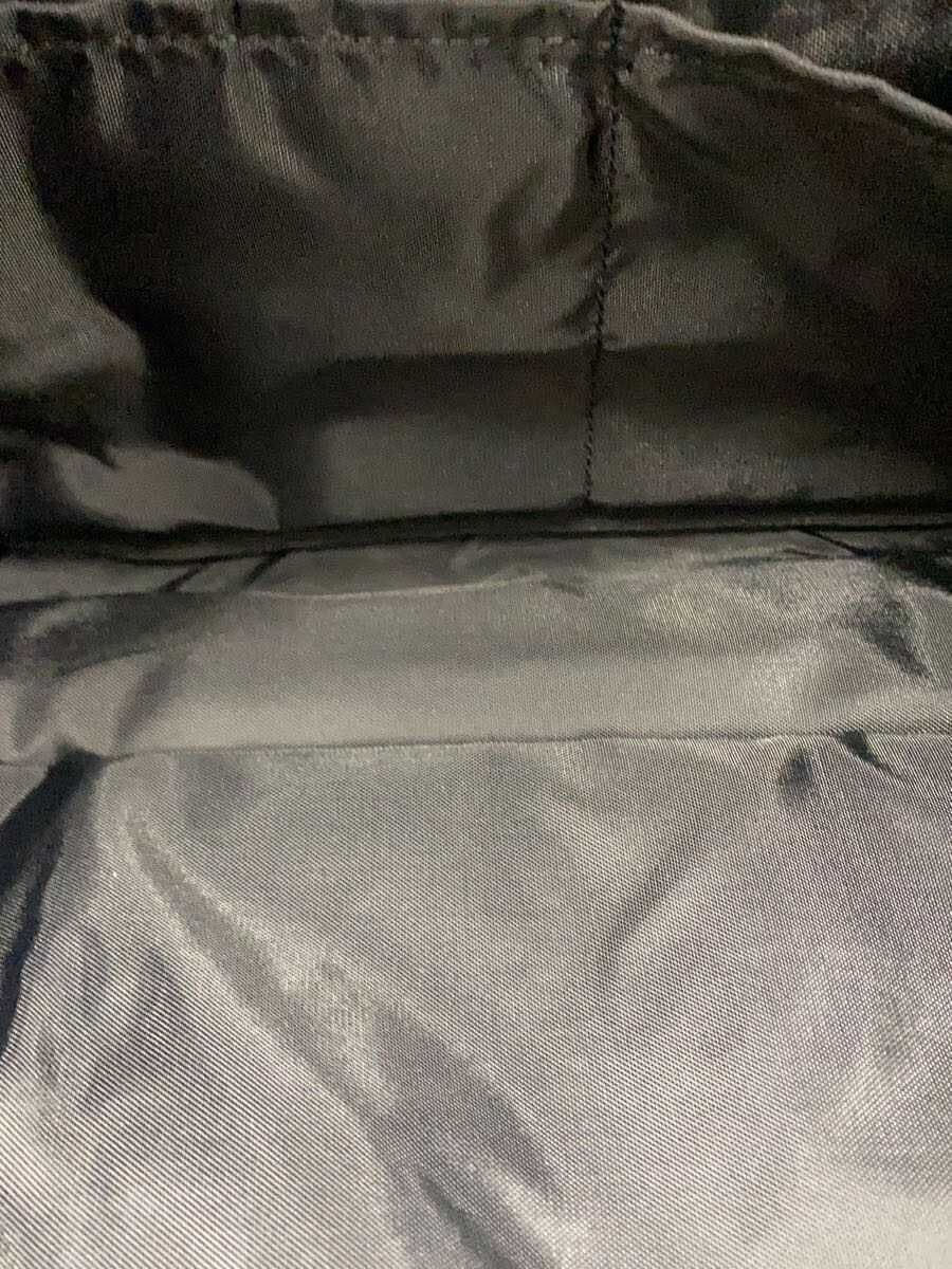 PORTER Sheer Tote Bag Nylon BLK Solid Color 4