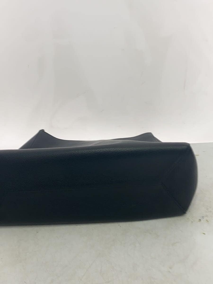 FURLA Tote Bag Faux Leather BLK Plain 1028686 4