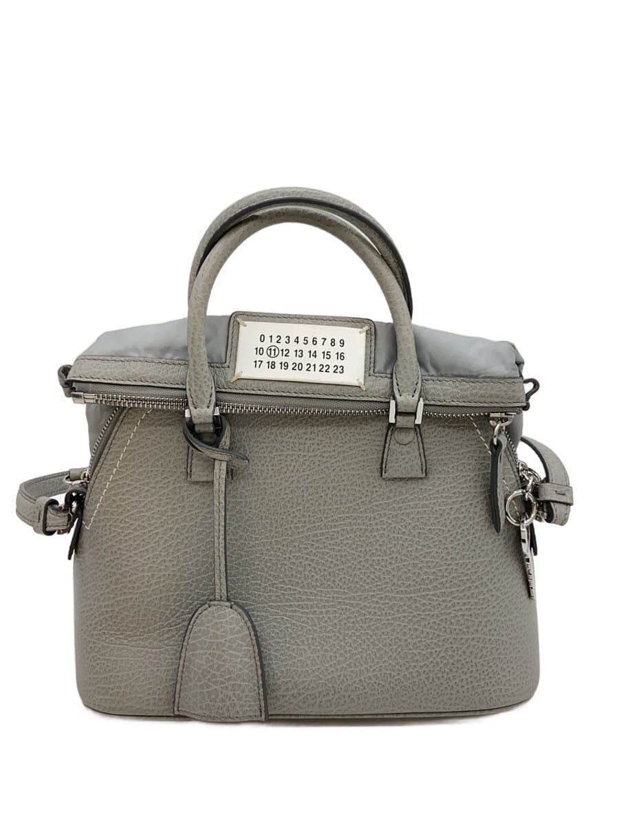 Maison Margiela Shoulder Bag Cowhide GRY Solid S56WG0082