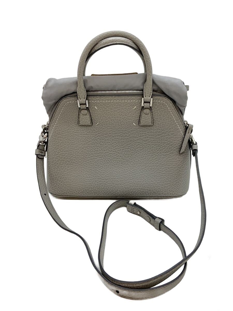 Maison Margiela Shoulder Bag Cowhide GRY Solid S56WG0082 3