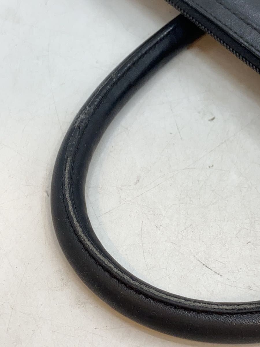 COACH Tote Bag Leather BLK b1293 9