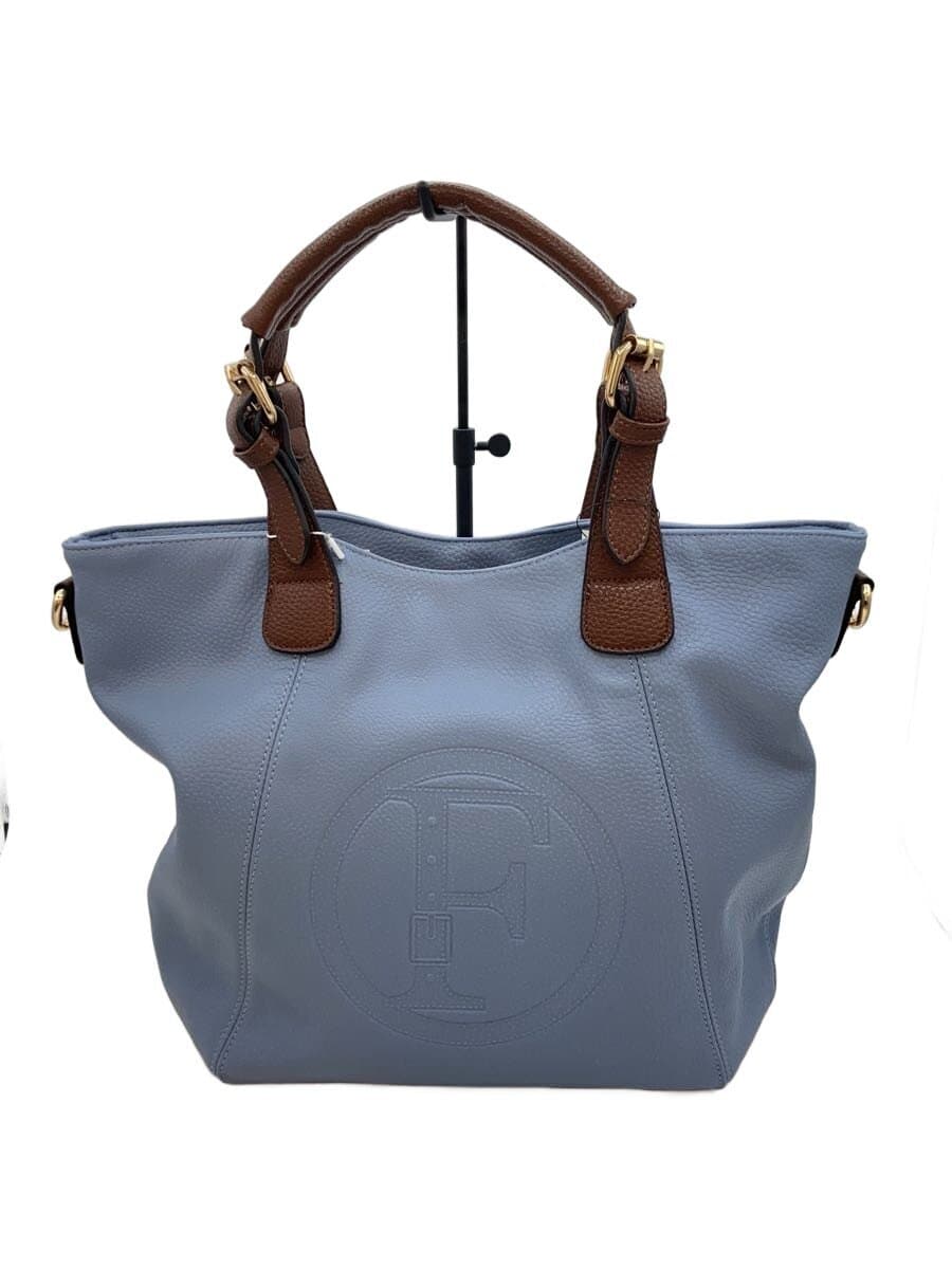 FIRANO Handbag Faux Leather BLU Solid 302618