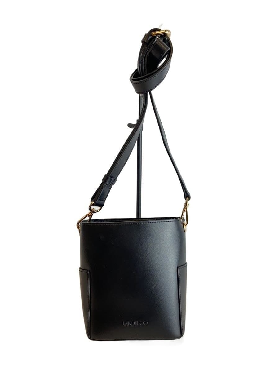 RANDEBOO Shoulder Bag Leather BLK Solid 2-Way