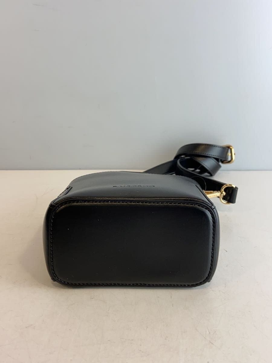 RANDEBOO Shoulder Bag Leather BLK Solid 2-Way 4