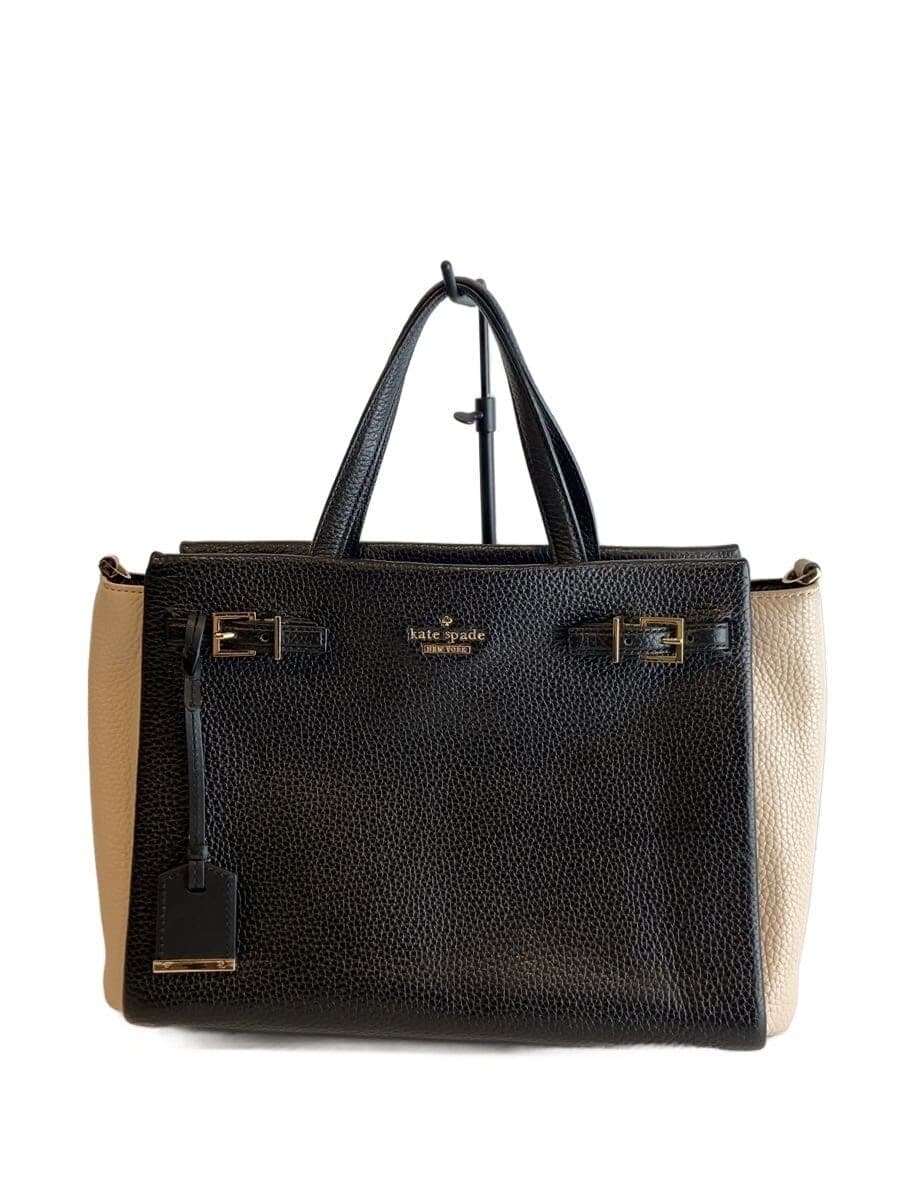 kate spade new york Shoulder Bag Leather BLK