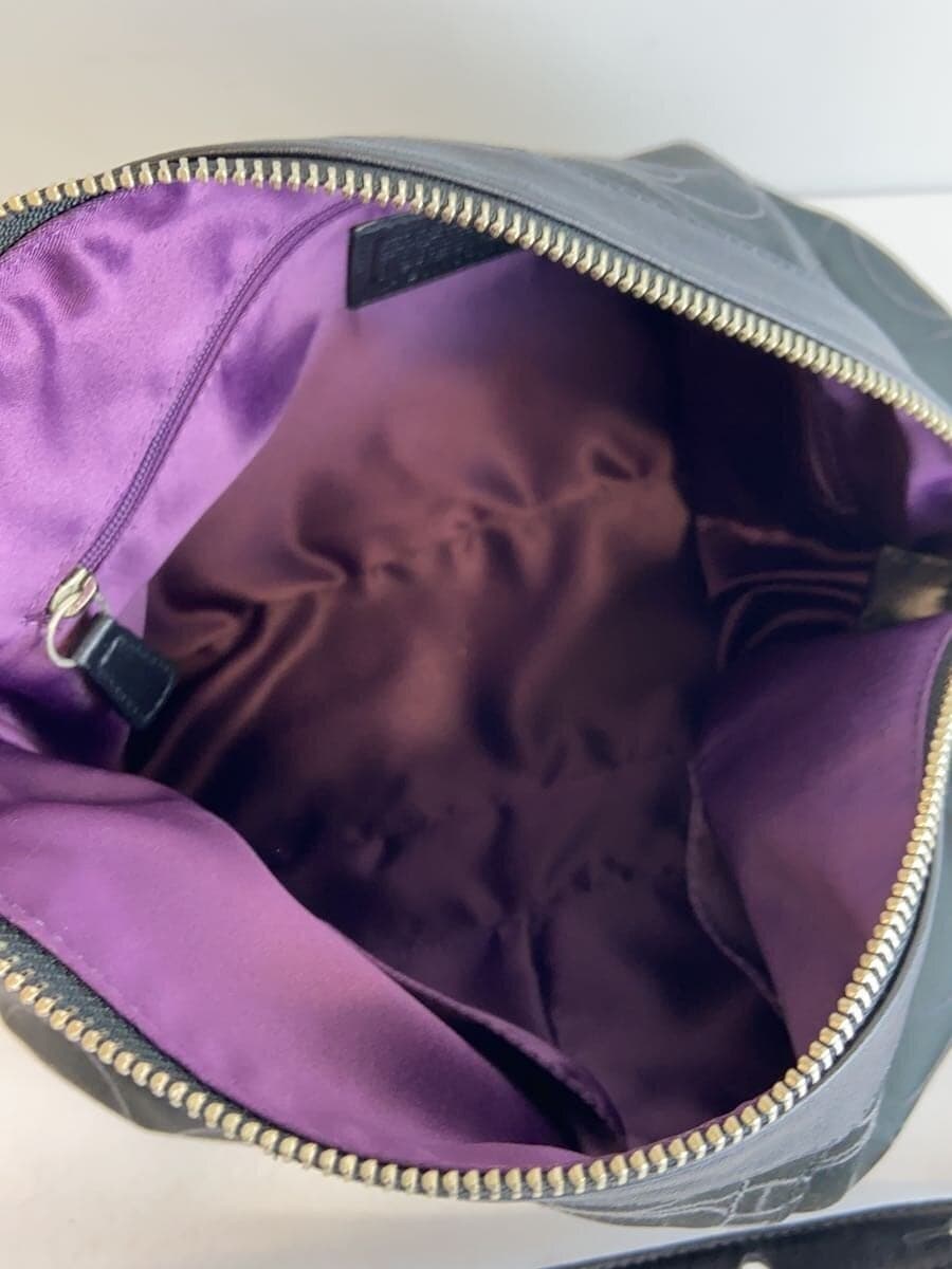 COACH Shoulder Bag_Signature Canvas BLK 15760 6