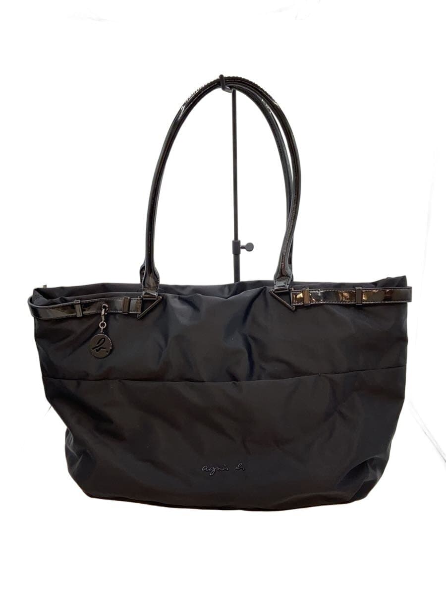 agnes b VOYAGE shoulder bag nylon BLK