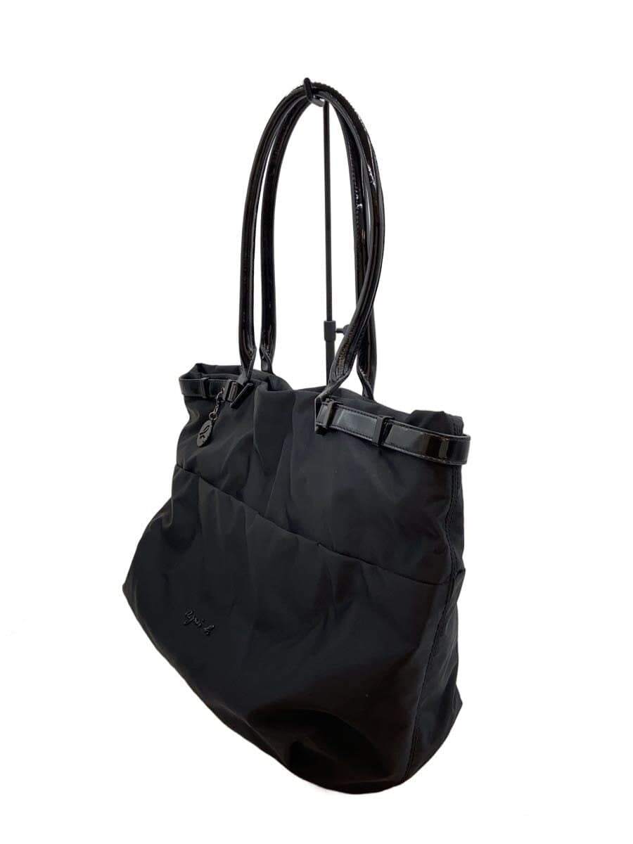 agnes b VOYAGE shoulder bag nylon BLK 2