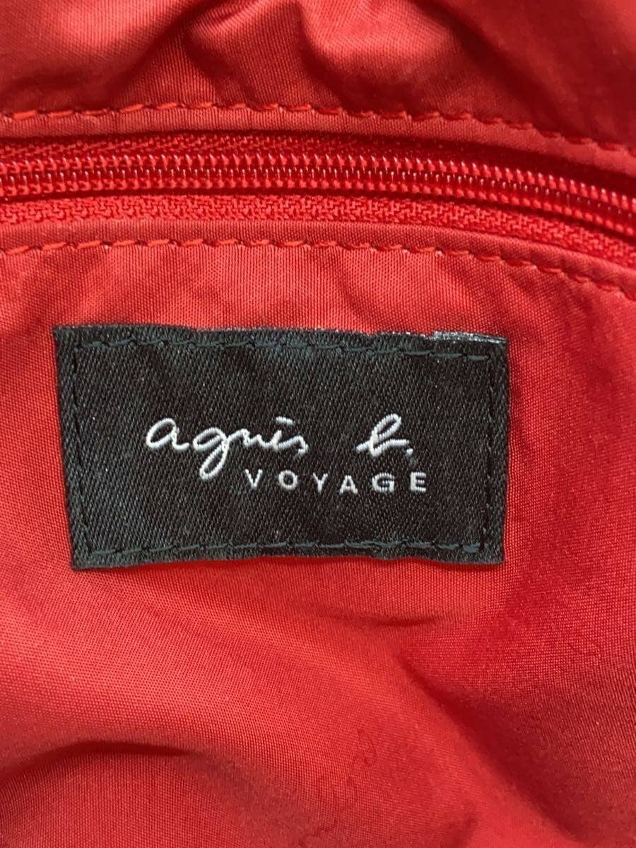 agnes b VOYAGE shoulder bag nylon BLK 5