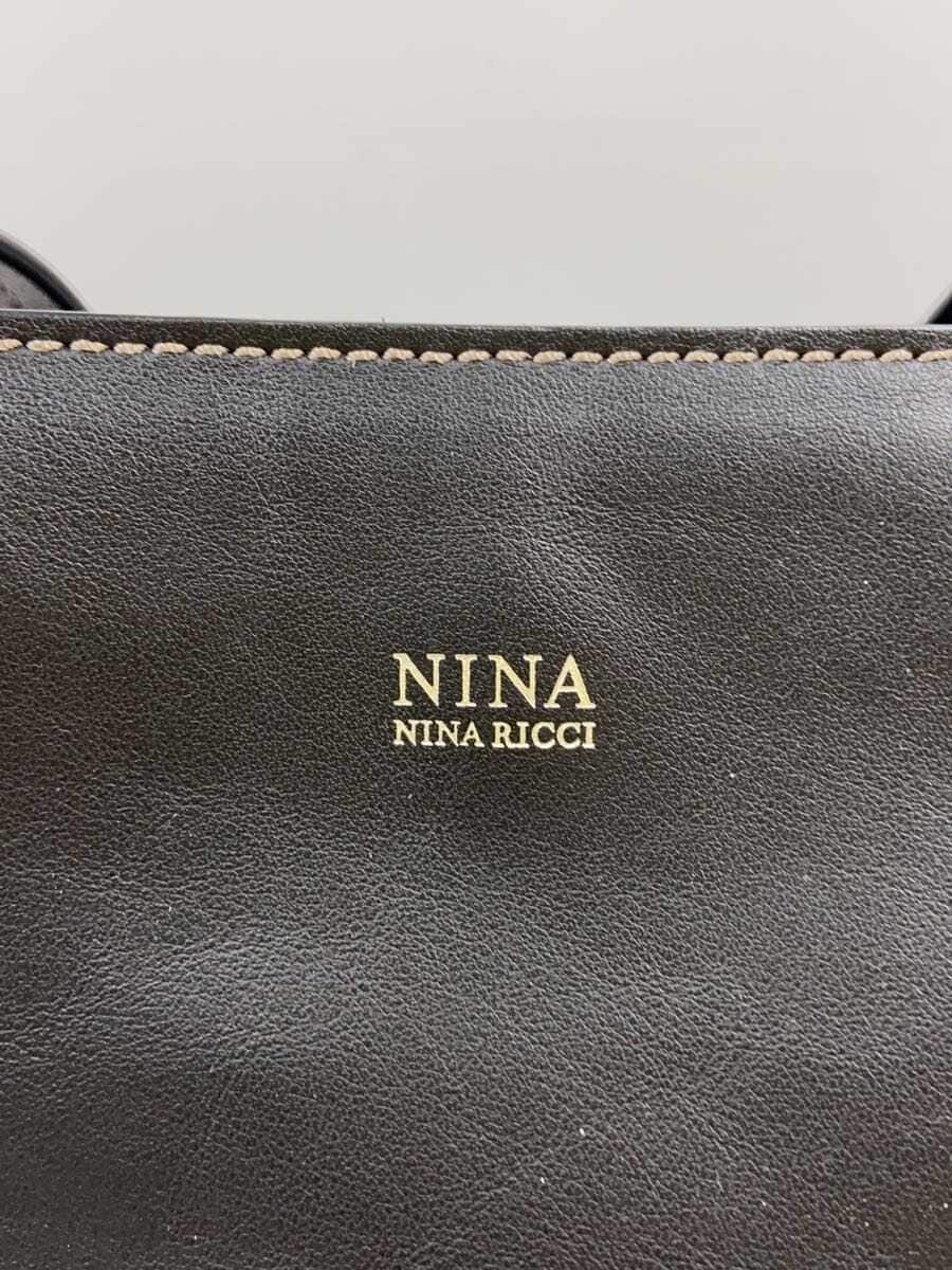 NINA NINA RICCI Tote Bag Faux Leather GRY 5
