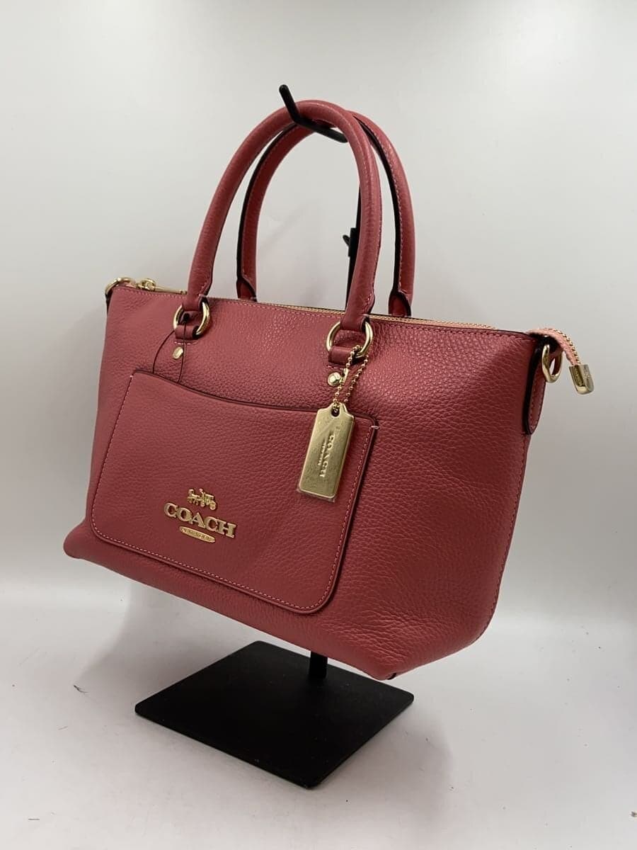 COACH Mini Emma Shoulder Bag PVC PNK 2