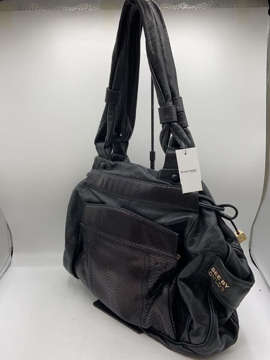 SEE BY CHLOE shoulder bag -- BLK 03-09-97 2