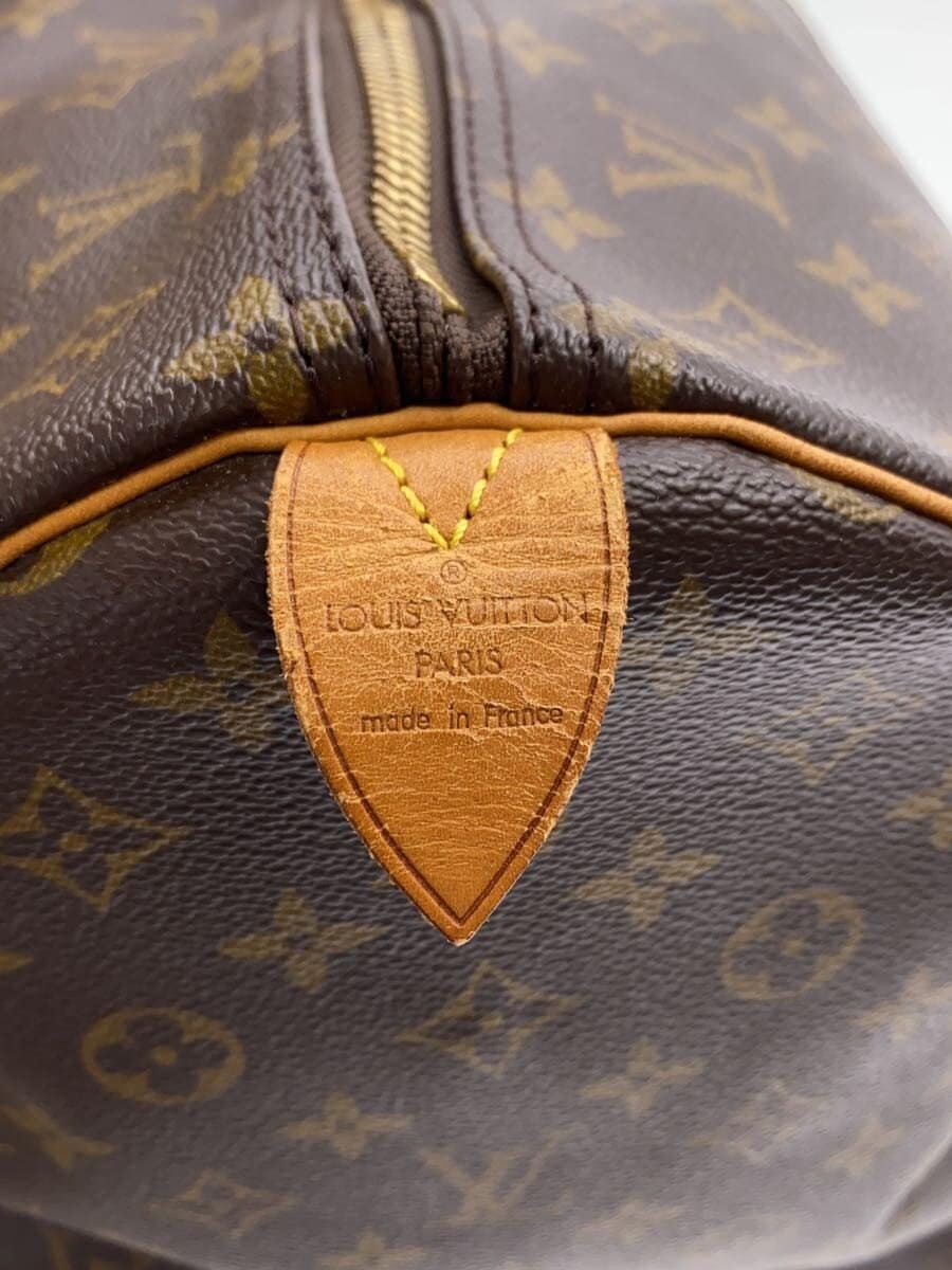 LOUIS VUITTON Keepall 60 Monogram Canvas PVC BRW M41422 5
