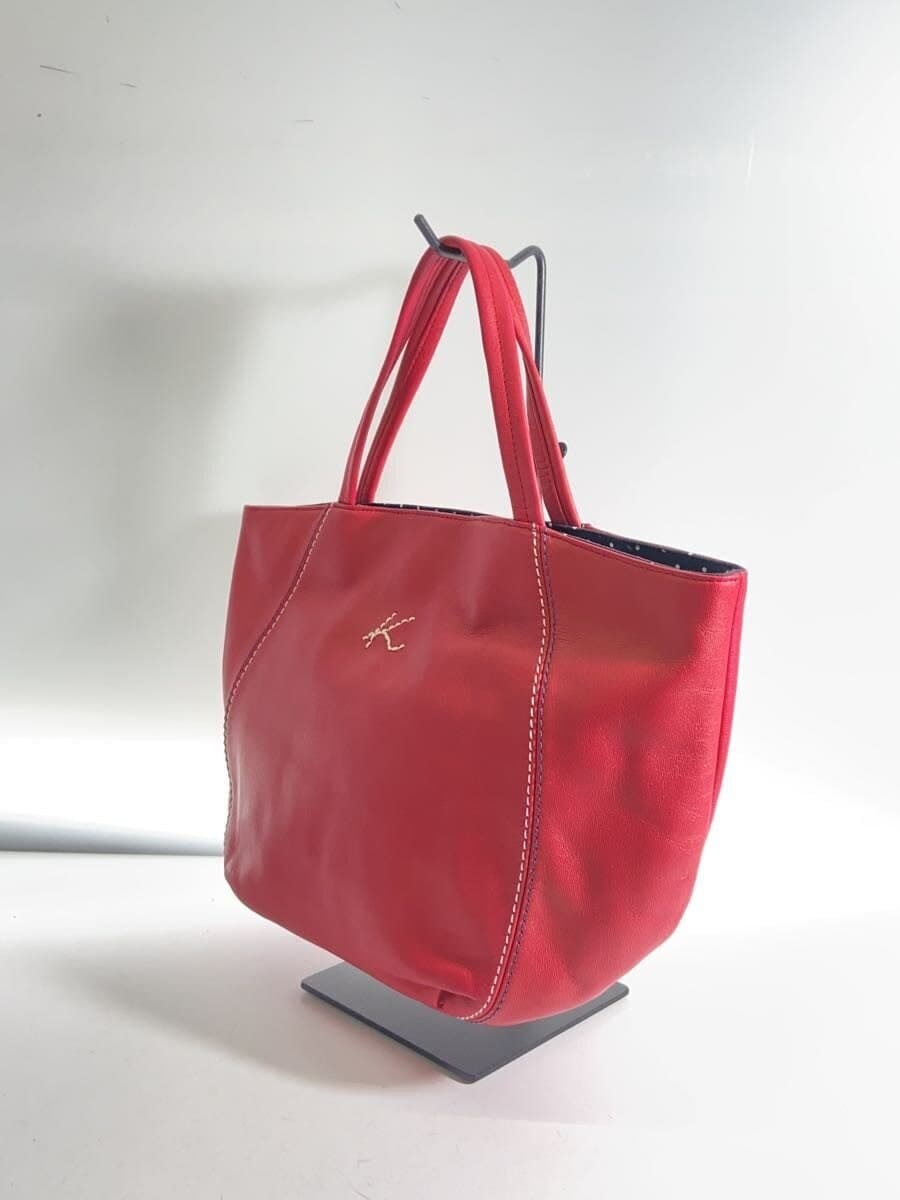 Kitamura Handbag Leather PNK 2