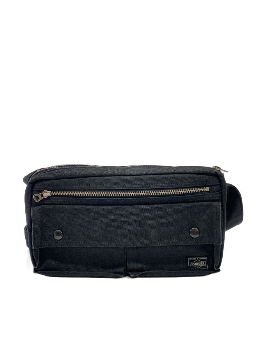 PORTER Shoulder Bag Canvas GRY Solid