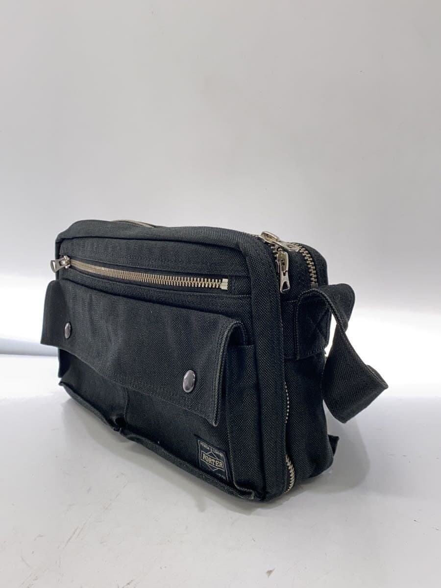 PORTER Shoulder Bag Canvas GRY Solid 2