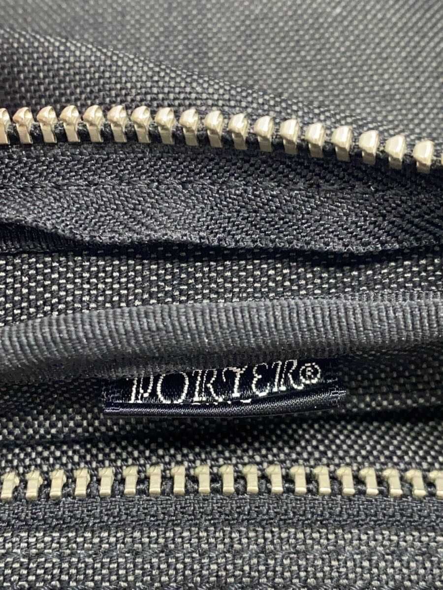 PORTER Shoulder Bag Canvas GRY Solid 5