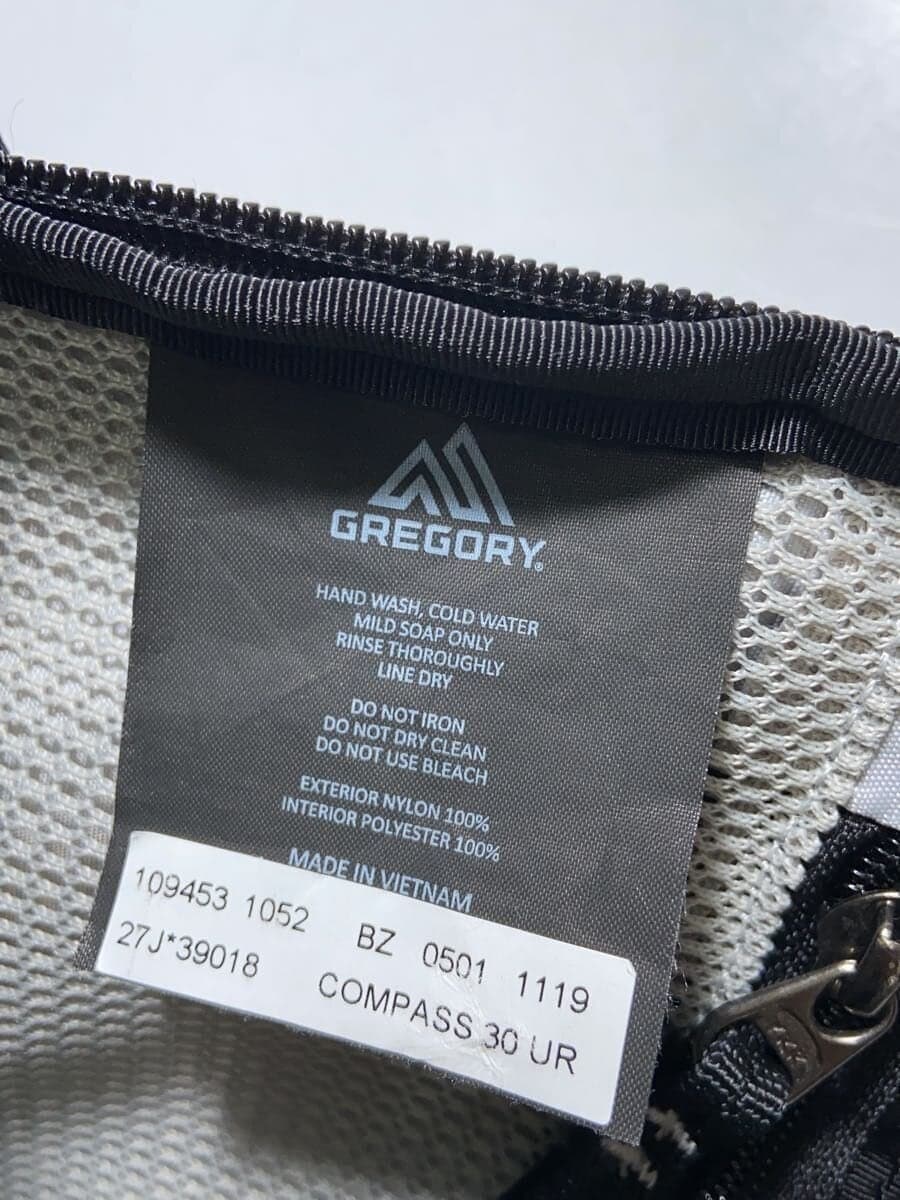 GREGORY Backpack BLK 109453-1052 5