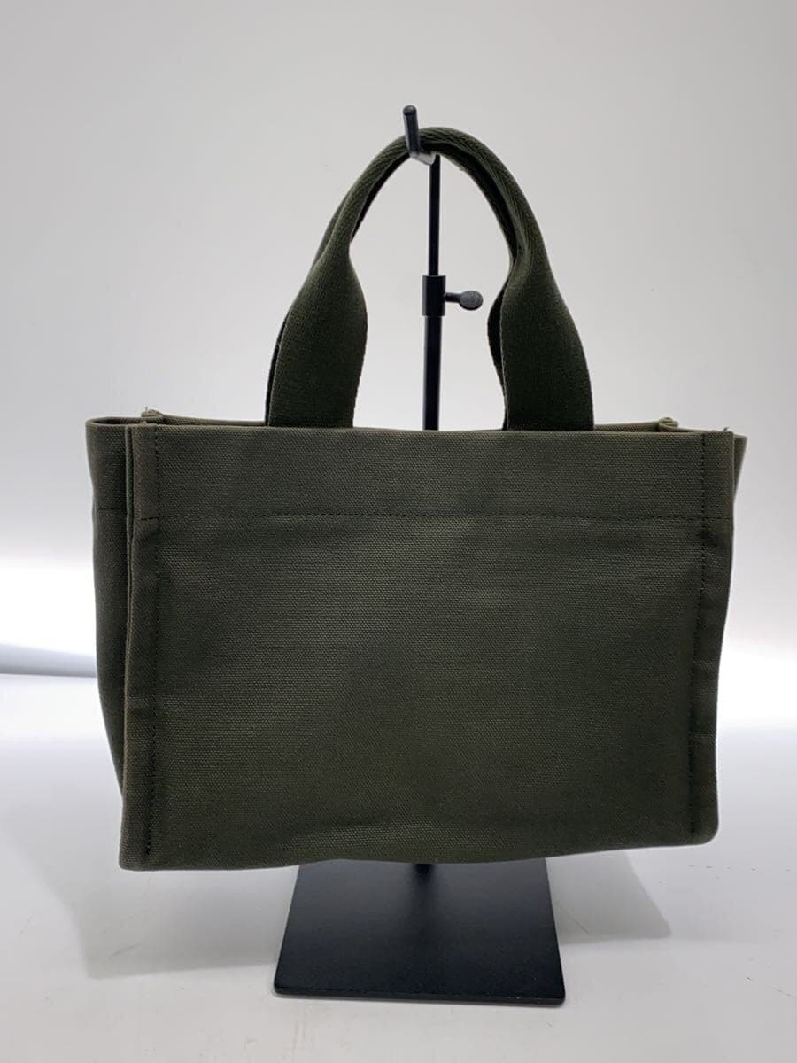 agnes b. Shoulder Bag Canvas KHK 3