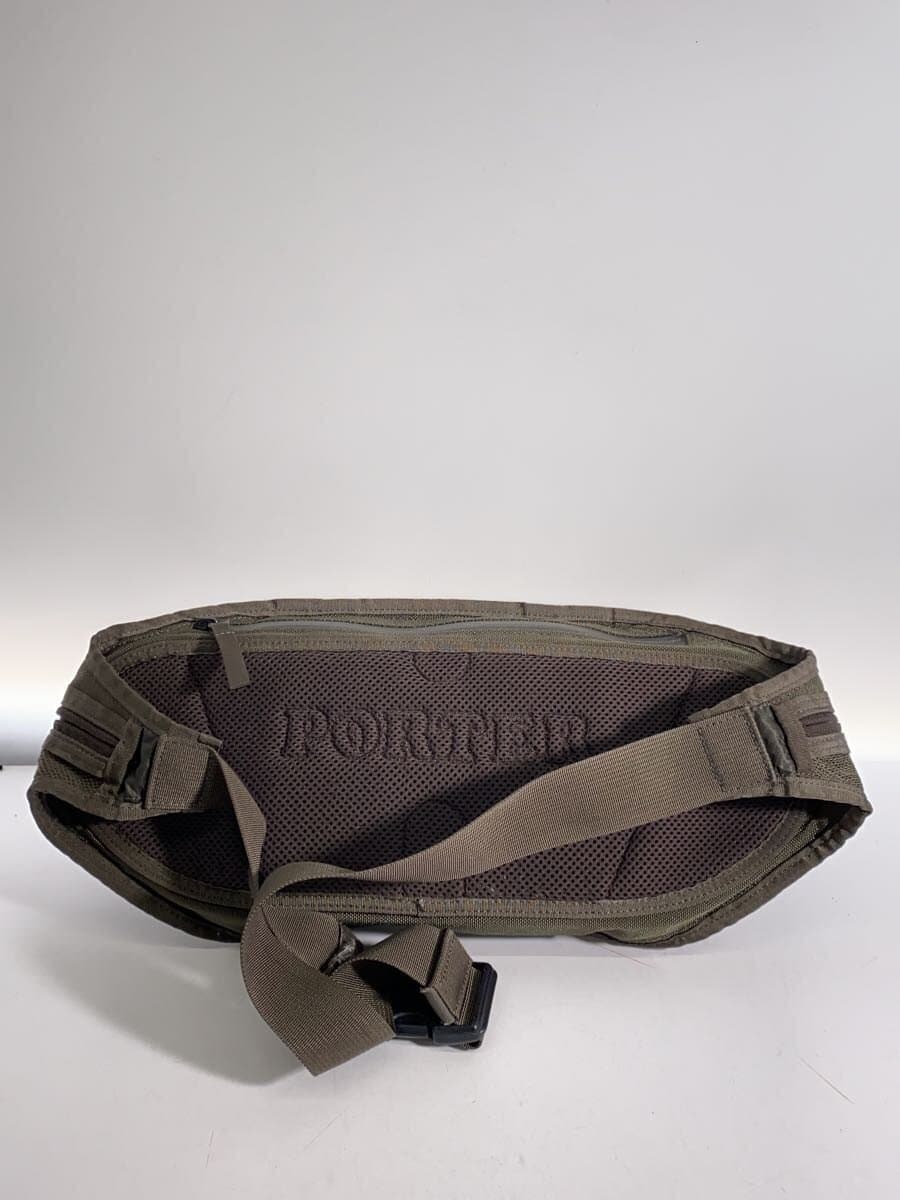 PORTER Waist Bag Nylon KHK Solid 3