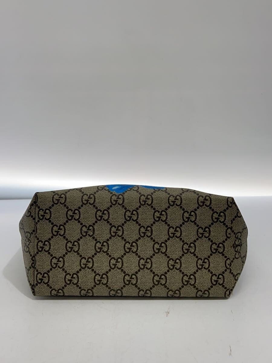 GUCCI Tote Bag PVC BEG All-over Print 410812 4