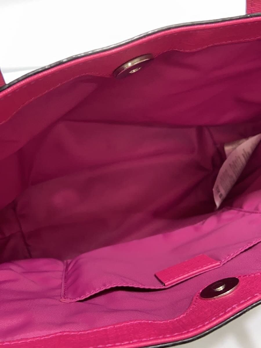 GUCCI Tote Bag PVC BEG All-over Print 410812 6