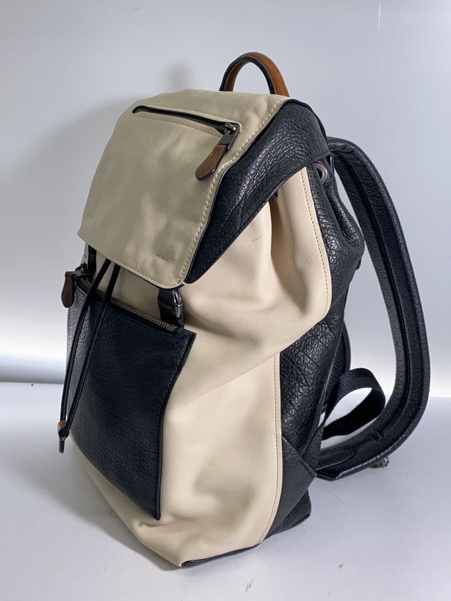 COACH Backpack Leather BEG 57759 2