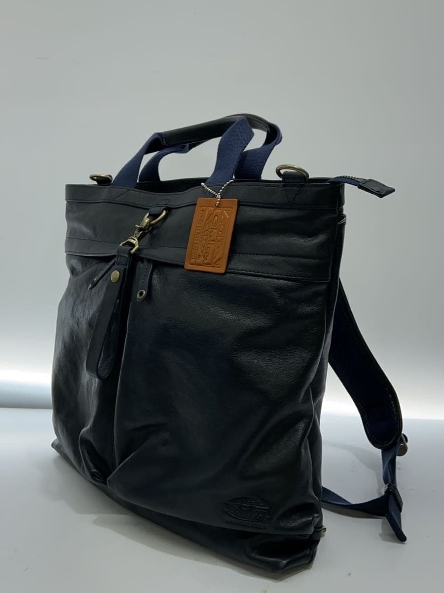 Chelica backpack cowhide BLK plain 2