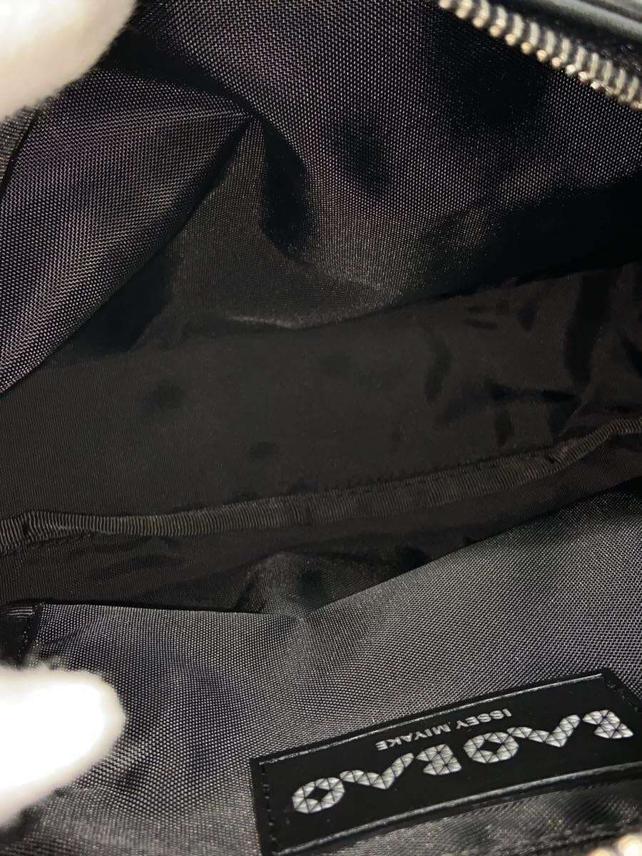 BAO BAO ISSEY MIYAKE Shoulder Bag PVC Black BB57AG131 6