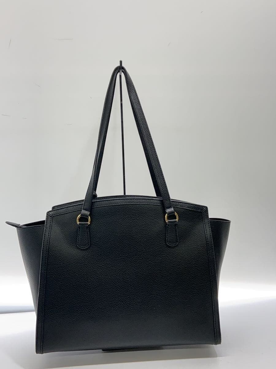 MICHAEL KORS Tote Bag Leather Black Solid Color 30F2G7CT3T 3
