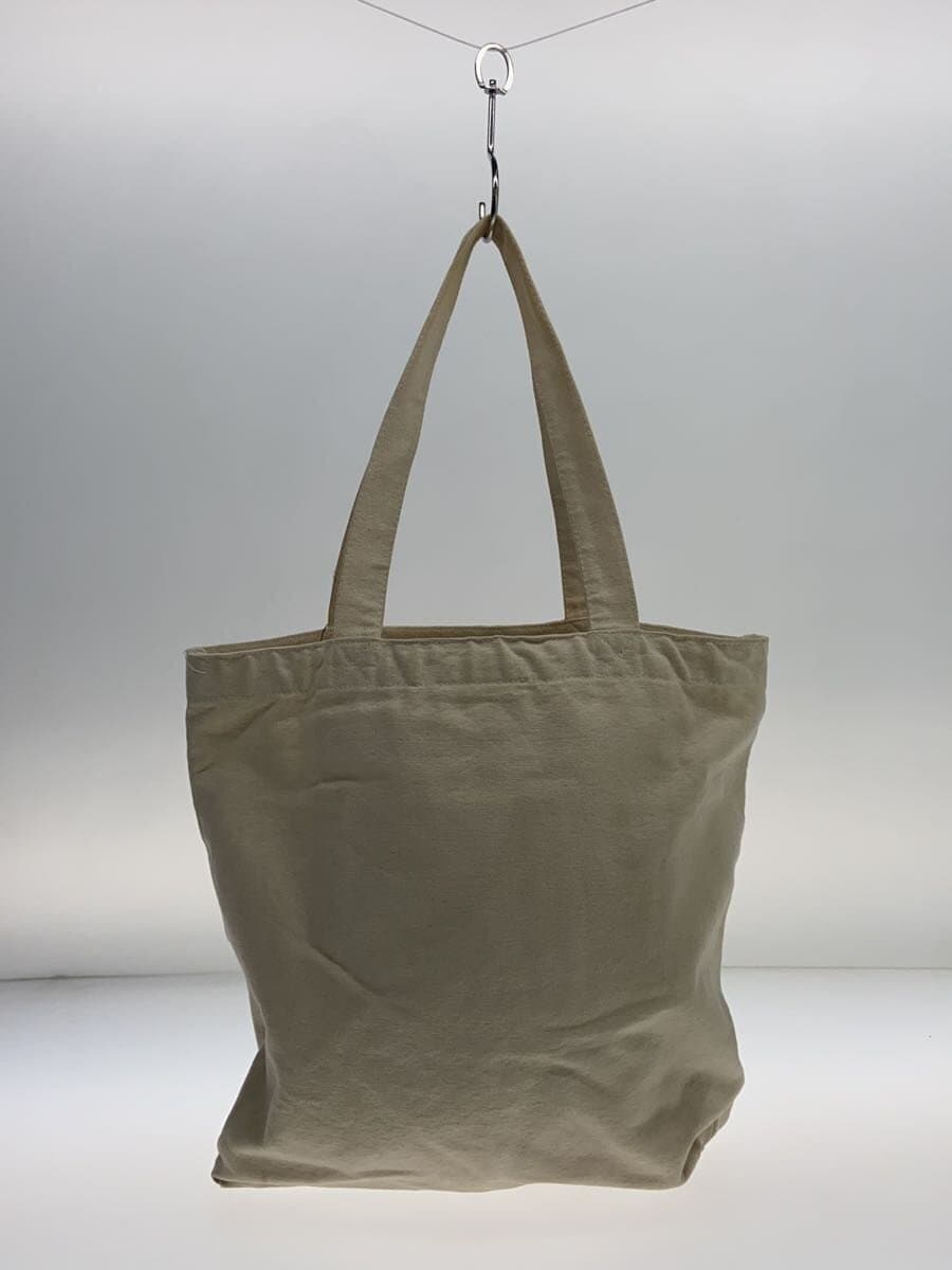 MAISON KITSUNE Tote Bag Cotton CRM Print 3