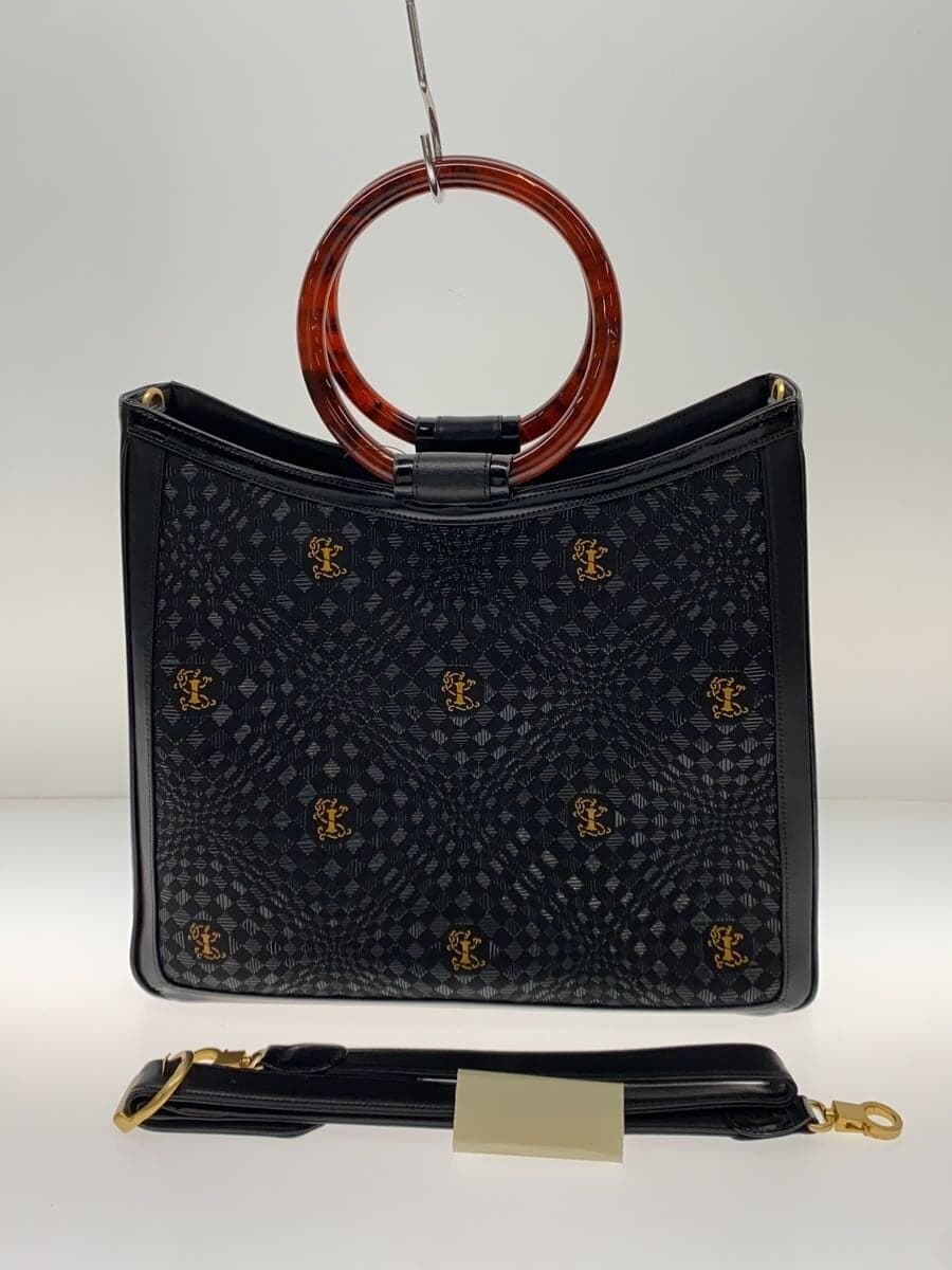 INDEN-YA handbag leather BLK