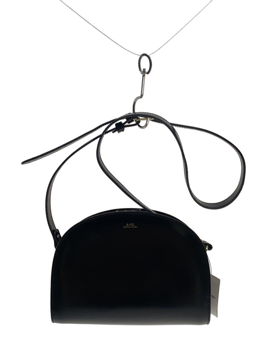 A.P.C. Shoulder Bag Leather BLK