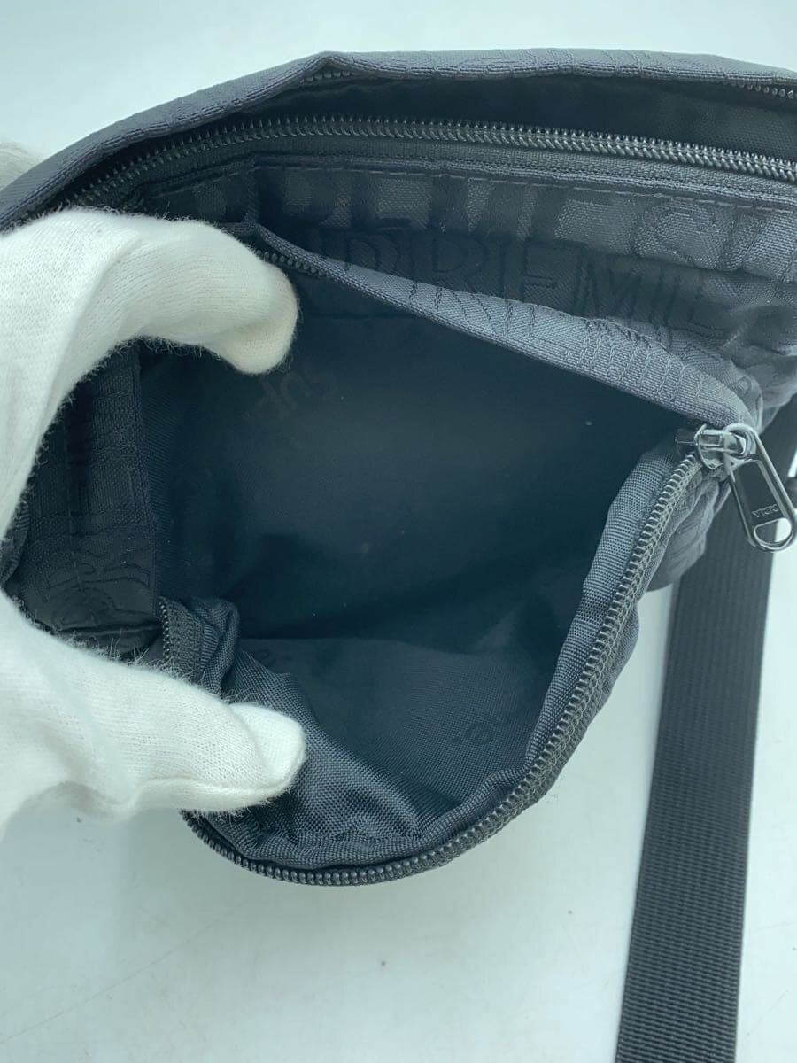 Supreme Shoulder Bag Black All Over Pattern Box Logo 7