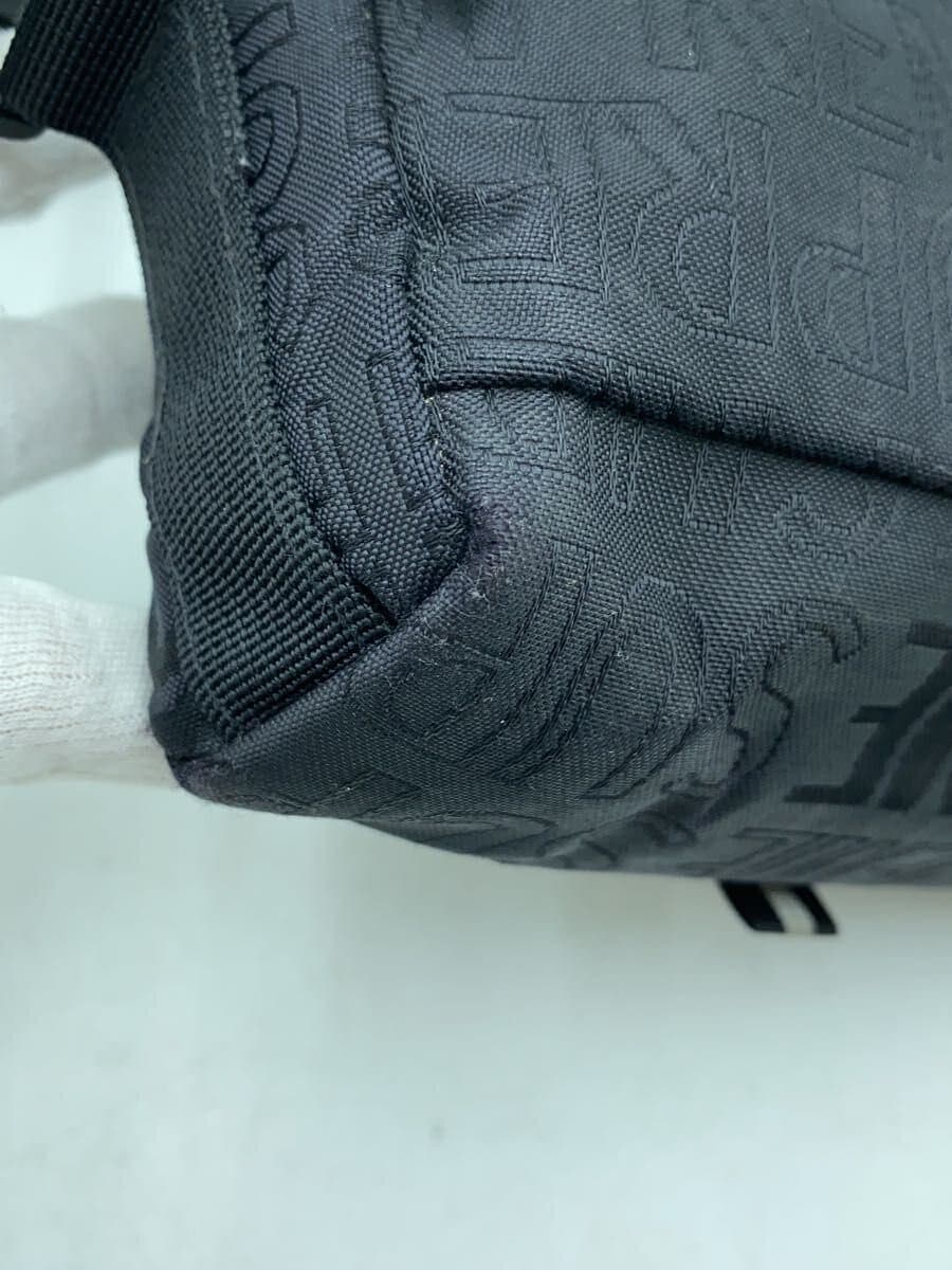 Supreme Shoulder Bag Black All Over Pattern Box Logo 9
