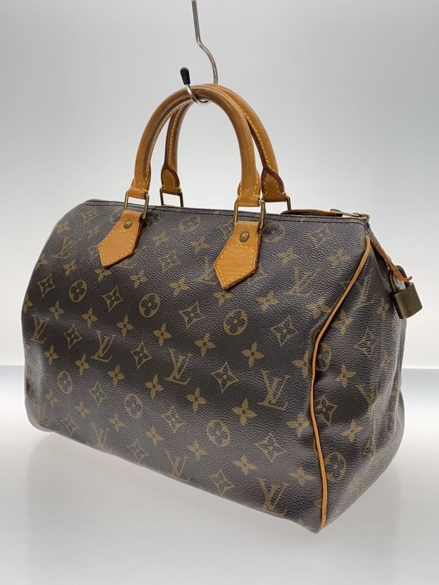 LOUIS VUITTON1)Speedy 30_Monogram Canvas PVC BRW Monogram 2