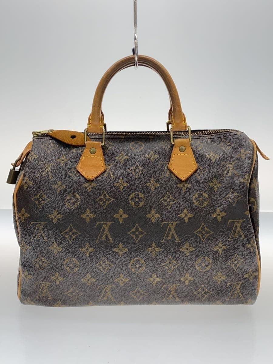 LOUIS VUITTON1)Speedy 30_Monogram Canvas PVC BRW Monogram 3